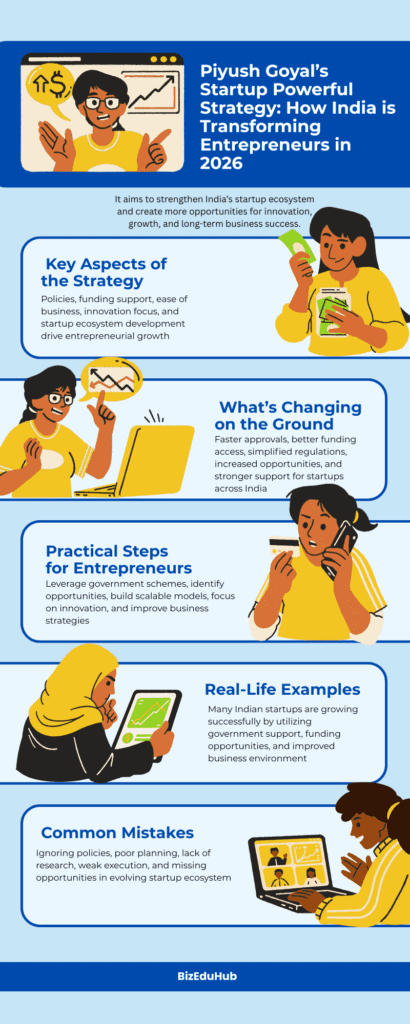 Piyush Goyal's Startup