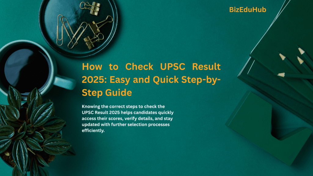 UPSC Result 2025