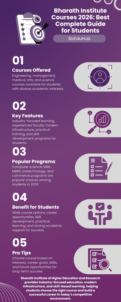 Bharath Institute Courses 2026