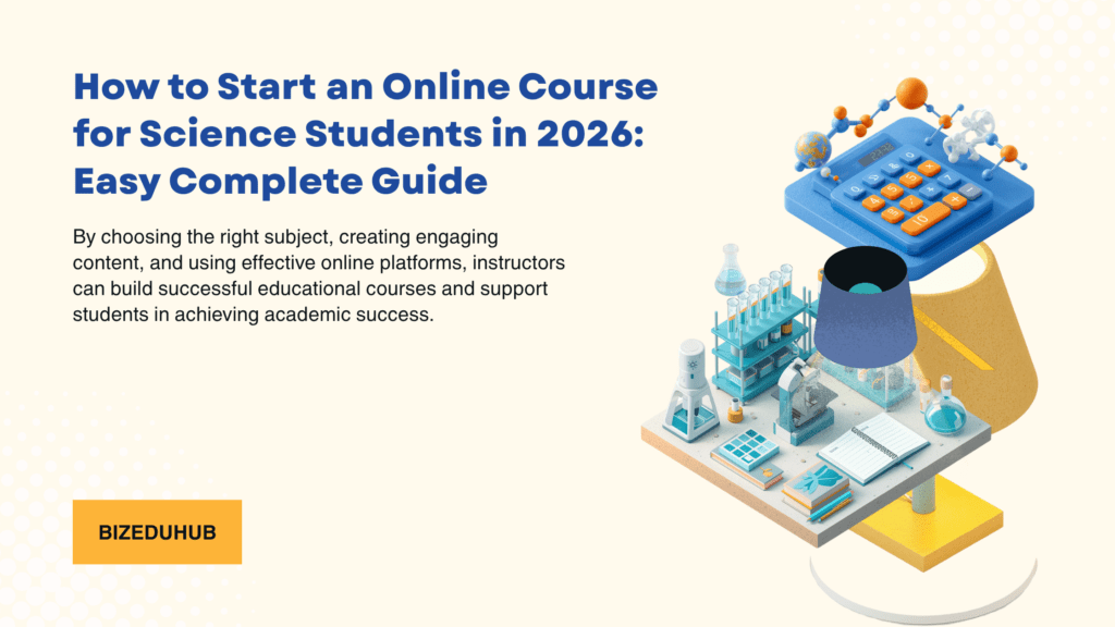 Online Course for Science Students