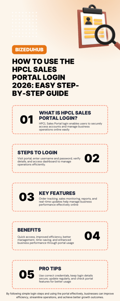 HPCL Sales Portal Login